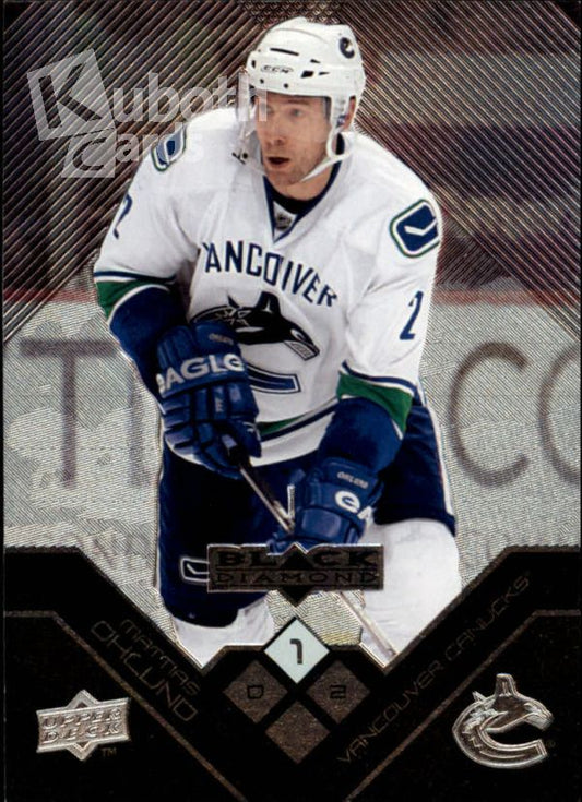 NHL 2008-09 Black Diamond - No 80 - Mattias Ohlund