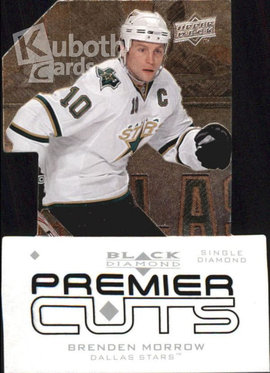 NHL 2008-09 Black Diamond Premier Die-Cut - No PDC8 - Brenden Morrow