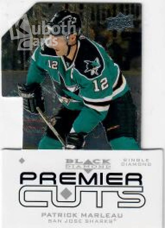 NHL 2008-09 Black Diamond Premier Die-Cut - No PDC19 - Patrick Marleau