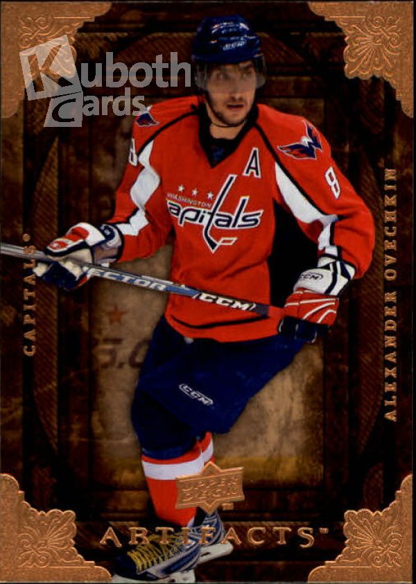 NHL 2008-09 Artifacts - No 1 - Alexander Ovechkin