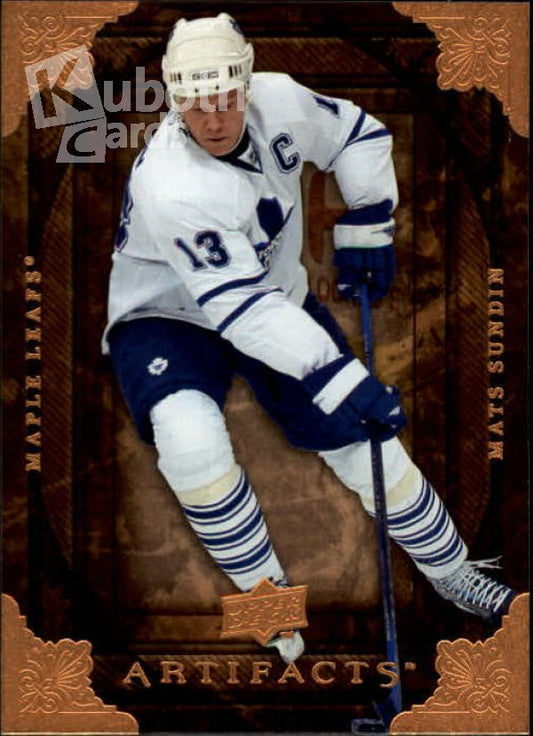 NHL 2008-09 Artifacts - No 7 - Mats Sundin