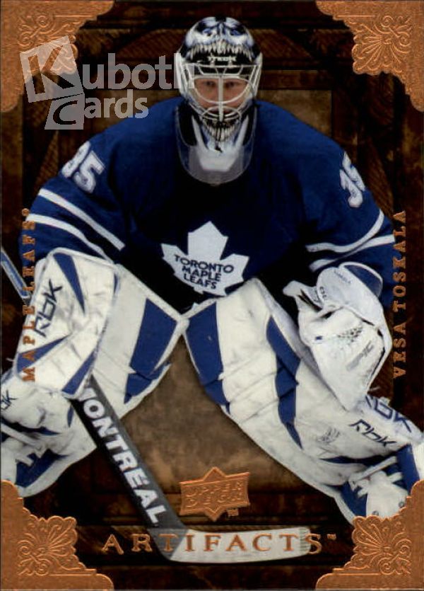 NHL 2008-09 Artifacts - No 8 - Vesa Toskala