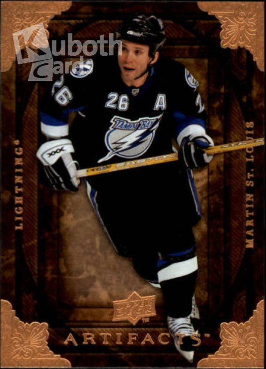 NHL 2008-09 Artifacts - No 11 - Martin St. Louis