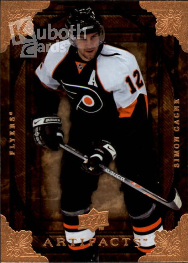 NHL 2008-09 Artifacts - No 28 - Simon Gagne