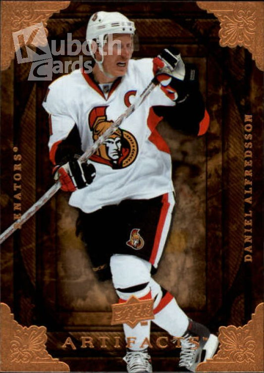 NHL 2008-09 Artifacts - No 32 - Daniel Alfredsson