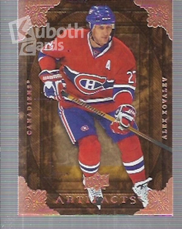 NHL 2008-09 Artifacts - No 49 - Alex Kovalev