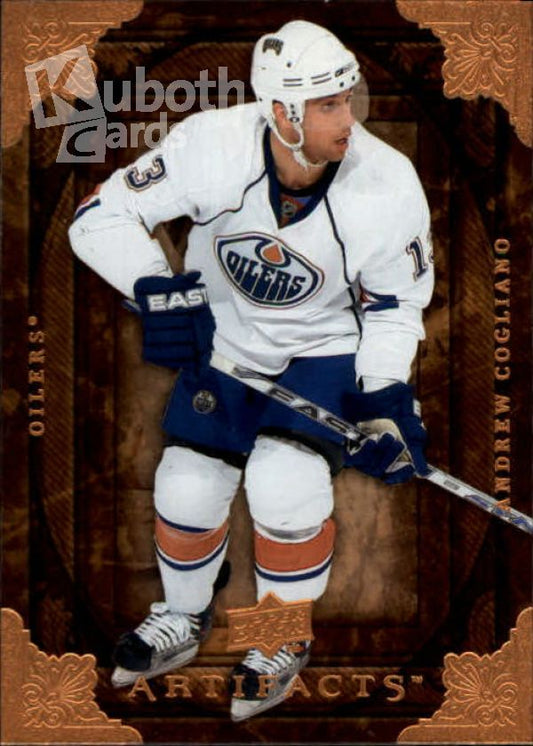 NHL 2008-09 Artifacts - No 58 - Andrew Cogliano