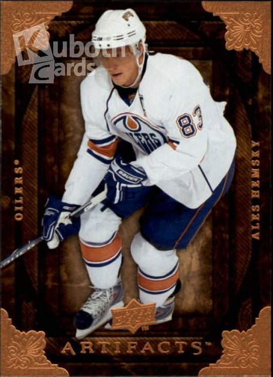 NHL 2008-09 Artifacts - No 60 - Ales Hemsky