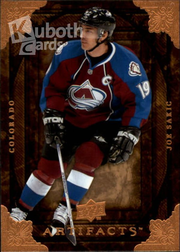 NHL 2008-09 Artifacts - No 74 - Joe Sakic