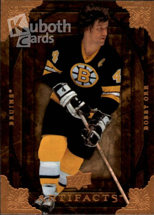 NHL 2008-09 Artifacts - No 91 - Bobby Orr