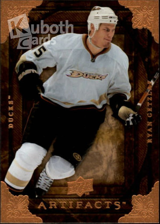 NHL 2008-09 Artifacts - No 100 - Ryan Getzlaff