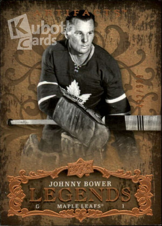 NHL 2008-09 Artifacts - No 103 - Johnny Bower