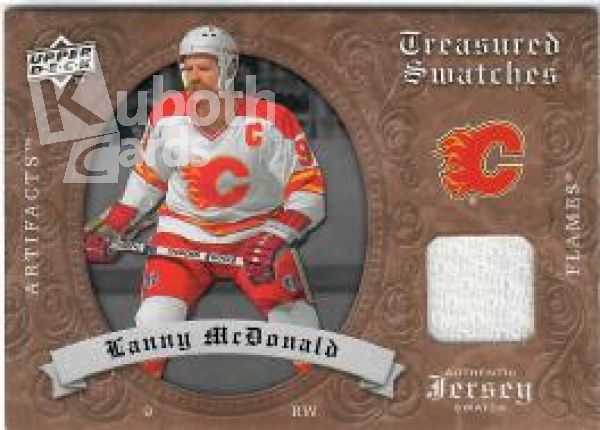 NHL 2008-09 Artifacts Treasured Swatches Retail - No TS-LM - Lanny McDonald