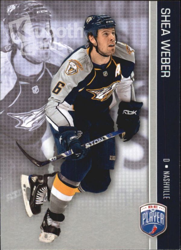 NHL 2008-09 Be A Player - No 99 - Shea Weber