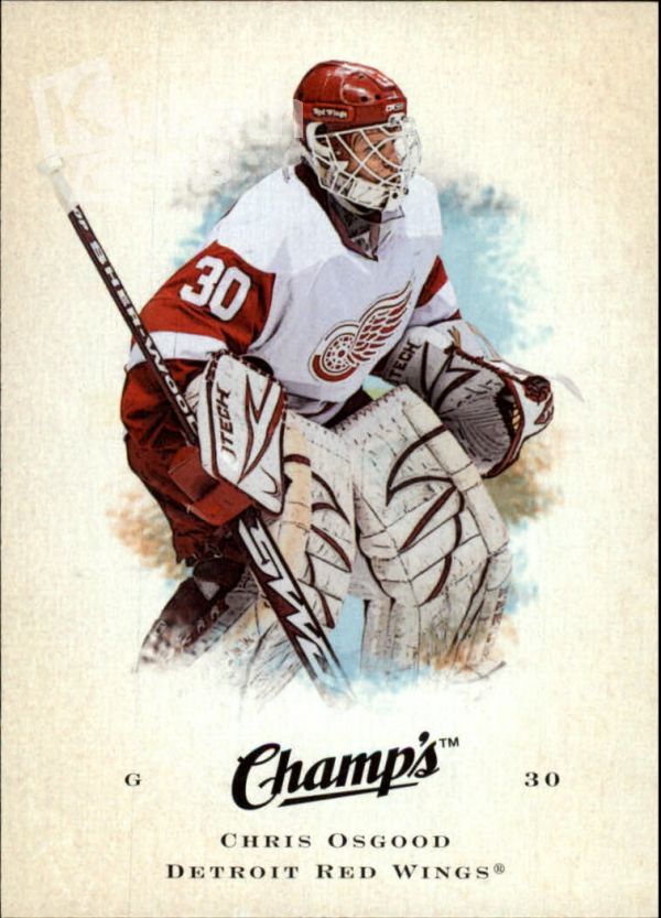 NHL 2008-09 Upper Deck Champ's - No 17 - Chris Osgood