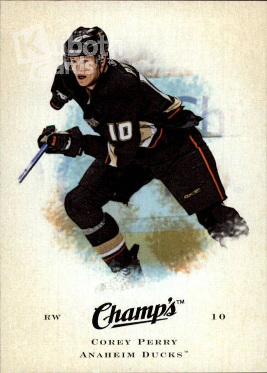 NHL 2008-09 Upper Deck Champ's - No 19 - Corey Perry