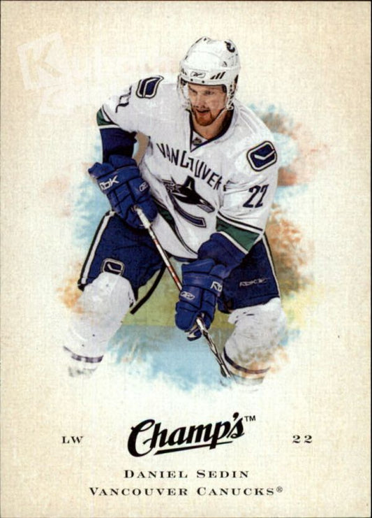 NHL 2008-09 Upper Deck Champ's - No 24 - Daniel Sedin