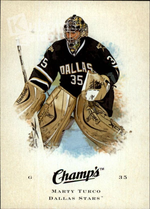 NHL 2008-09 Upper Deck Champ's - No. 57 - Marty Turco