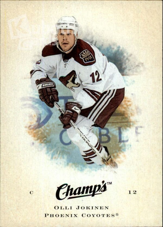 NHL 2008-09 Upper Deck Champ's - No 68 - Olli Jokinen