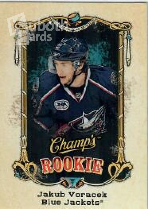 NHL 2008-09 Upper Deck Champ's - No. 168 - Jakub Voracek