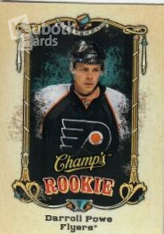 NHL 2008-09 Upper Deck Champ's - No. 192 - Darrol Powe