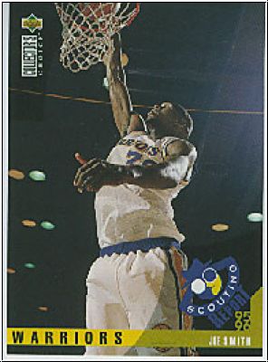 NBA 1995-96 Collector's Choice Players Club - No 329 - Joe Smith