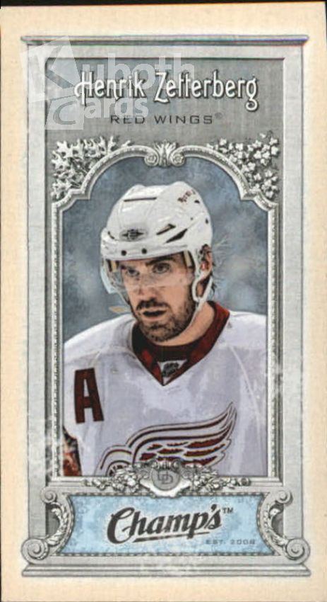 NHL 2008-09 Upper Deck Champ's Mini - No C60 - Henrik Zetterberg