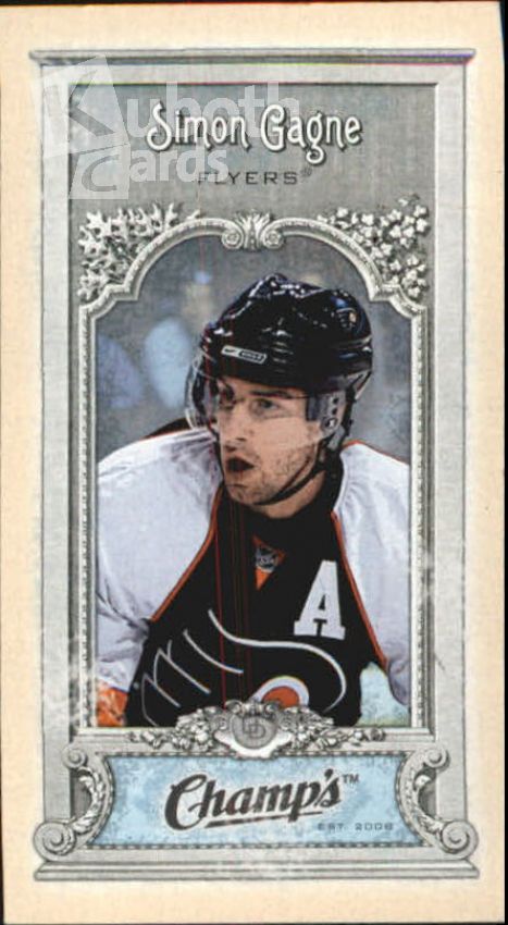 NHL 2008-09 Upper Deck Champ's Mini - No C172 - Simon Gagne