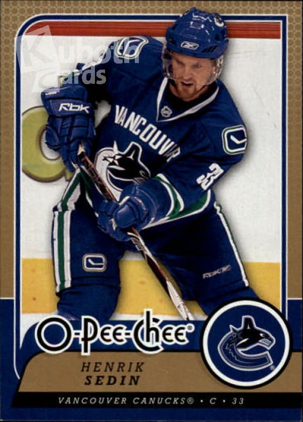 NHL 2008-09 O-Pee-Chee - No 97 - Henrik Sedin