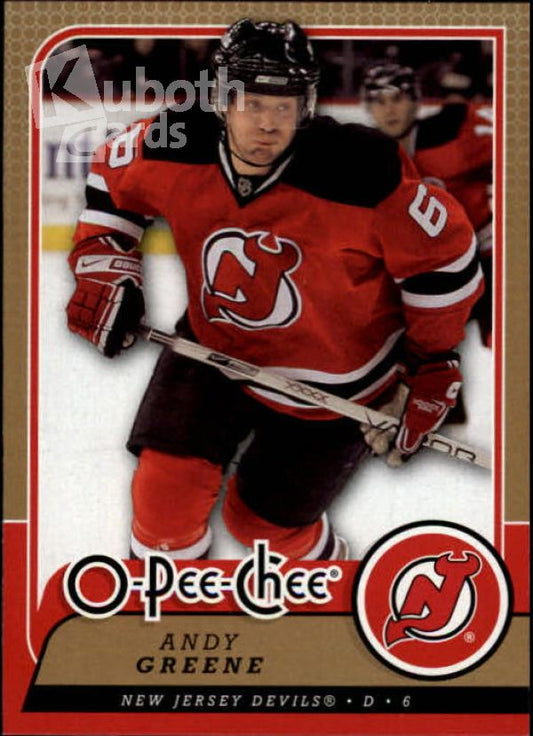 NHL 2008-09 O-Pee-Chee - No 192 - Andy Greene