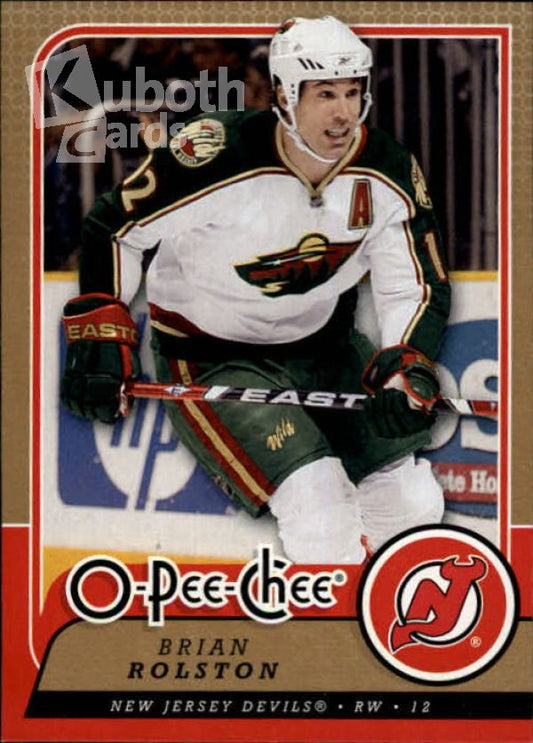 NHL 2008-09 O-Pee-Chee - No 230 - Brian Rolston