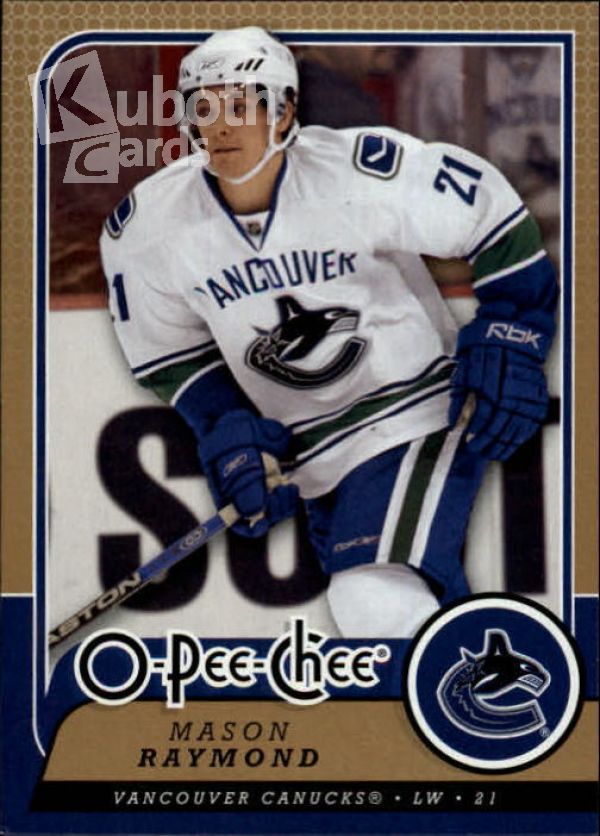 NHL 2008-09 O-Pee-Chee - No 297 - Mason Raymond