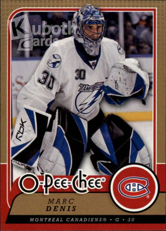 NHL 2008-09 O-Pee-Chee - No 298 - Marc Denis