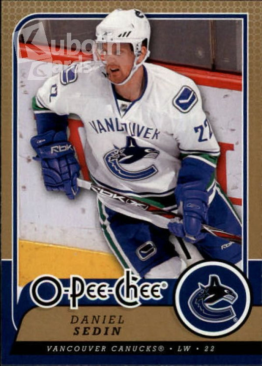 NHL 2008-09 O-Pee-Chee - No 318 - Daniel Sedin