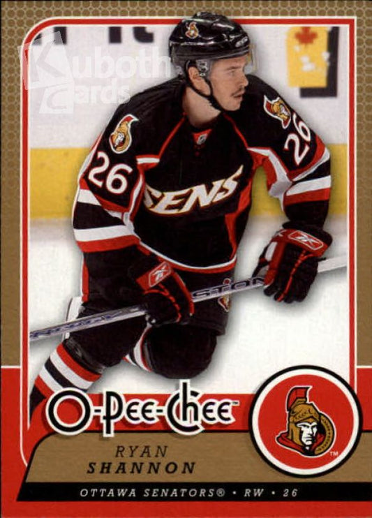 NHL 2008-09 O-Pee-Chee - No 655 - Ryan Shannon