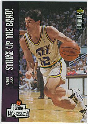 NBA 1995-96 Collector's Choice - No 392 - John Stockton