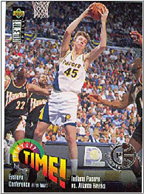 NBA 1995-96 Collector's Choice Players Club - No 351 - Rik Smits