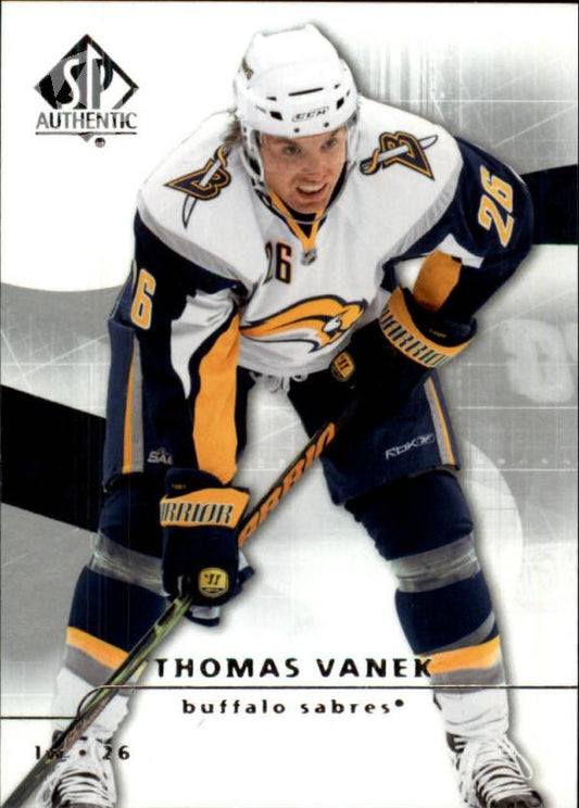 NHL 2008-09 SP Authentic - No 8 - Thomas Vanek