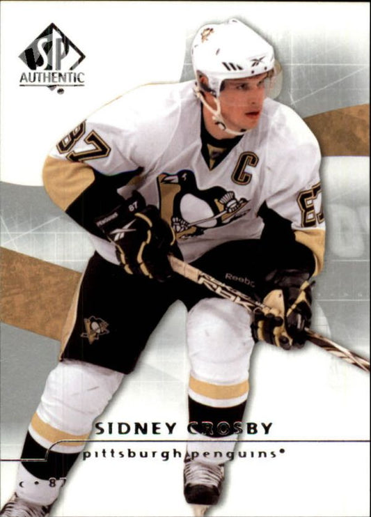 NHL 2008-09 SP Authentic - No 10 - Sidney Crosby