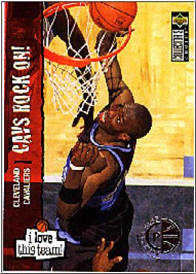 NBA 1995-96 Collector's Choice Players Club - No 370 - Tyrone Hill