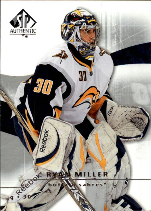 NHL 2008-09 SP Authentic - No 15 - Ryan Miller