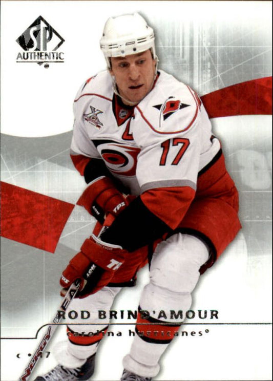 NHL 2008-09 SP Authentic - No 17 - Rod Brind'Amour