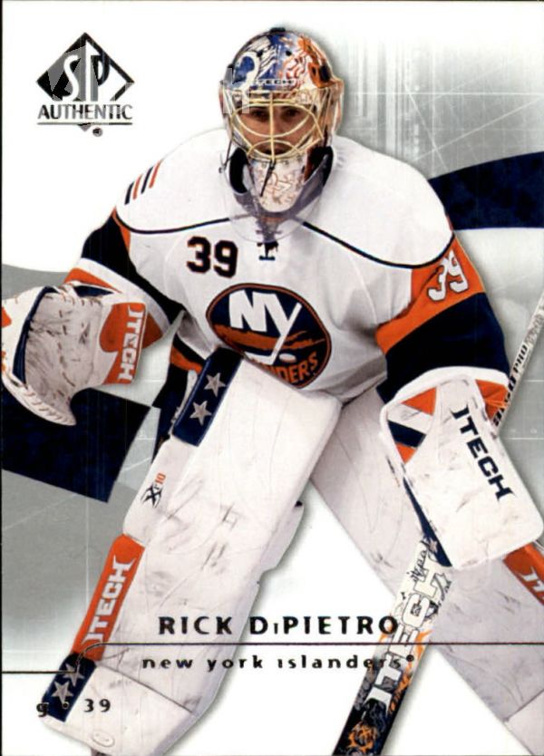 NHL 2008-09 SP Authentic - No 20 - Rick DiPietro