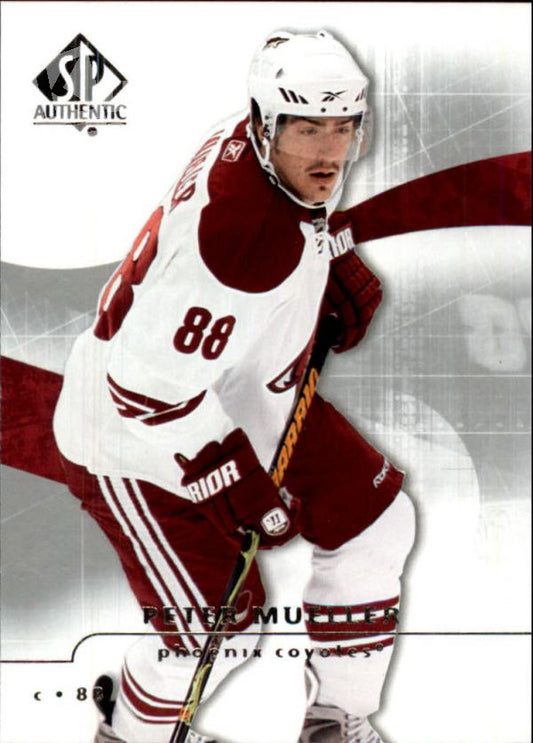 NHL 2008-09 SP Authentic - No 22 - Peter Mueller