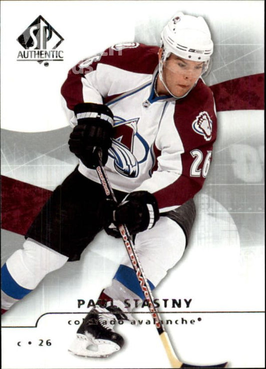 NHL 2008-09 SP Authentic - No 24 - Paul Stastny