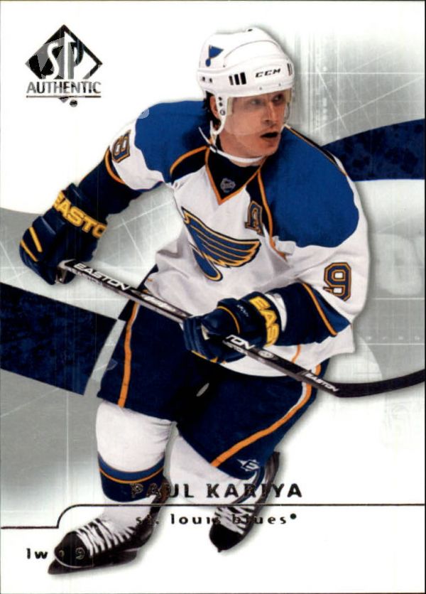 NHL 2008-09 SP Authentic - No 25 - Paul Kariya