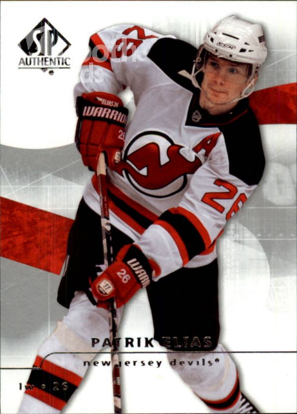 NHL 2008-09 SP Authentic - No 26 - Patrik Elias