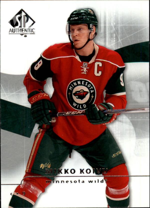 NHL 2008-09 SP Authentic - No 28 - Mikko Koivu