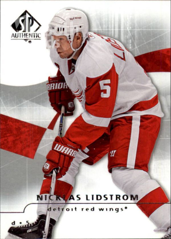 NHL 2008-09 SP Authentic - No 34 - Nicklas Lidstrom