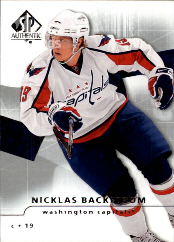 NHL 2008-09 SP Authentic - No. 35 - Nicklas Backstrom